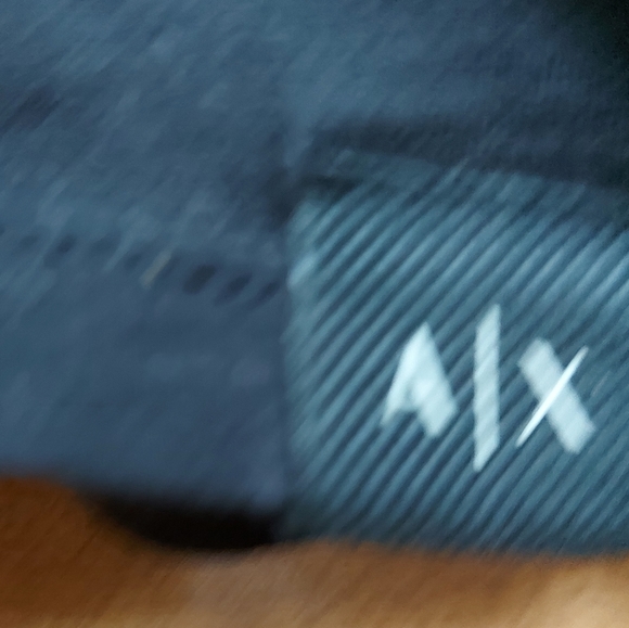 Armani v neck tshirt with pattern accent - Picture 11 of 12